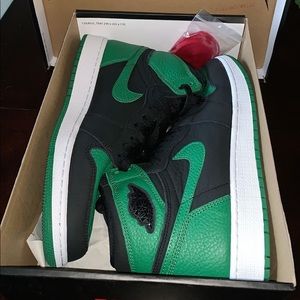 Jordan 1 Retro High Pine Green Black
